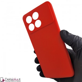 Liquid Air silikoninis raudonas dėklas - su kameros apsauga (Xiaomi Poco F6 Pro 5G) Liquid Air silikoninis raudonas dėklas - su kameros apsauga (Xiaomi Poco F6 Pro 5G)